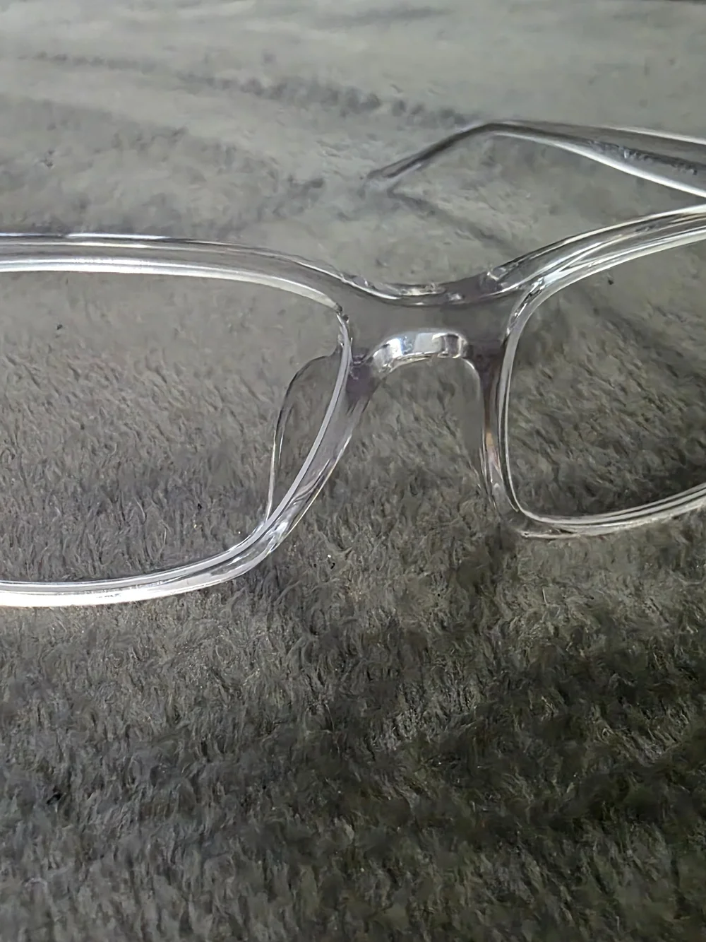 Clear Rectangle Women's Eyeglass Frames — Transparent Fashion